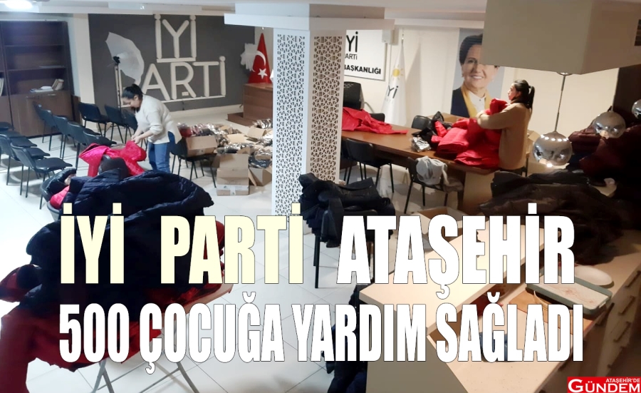 İHTİYAÇ SAHİPLERİNE YARDIM İYİ PARTİ'DEN GELDİ İYİ PARTİ MERT KAR ATAŞEHİRDE GÜNDEM